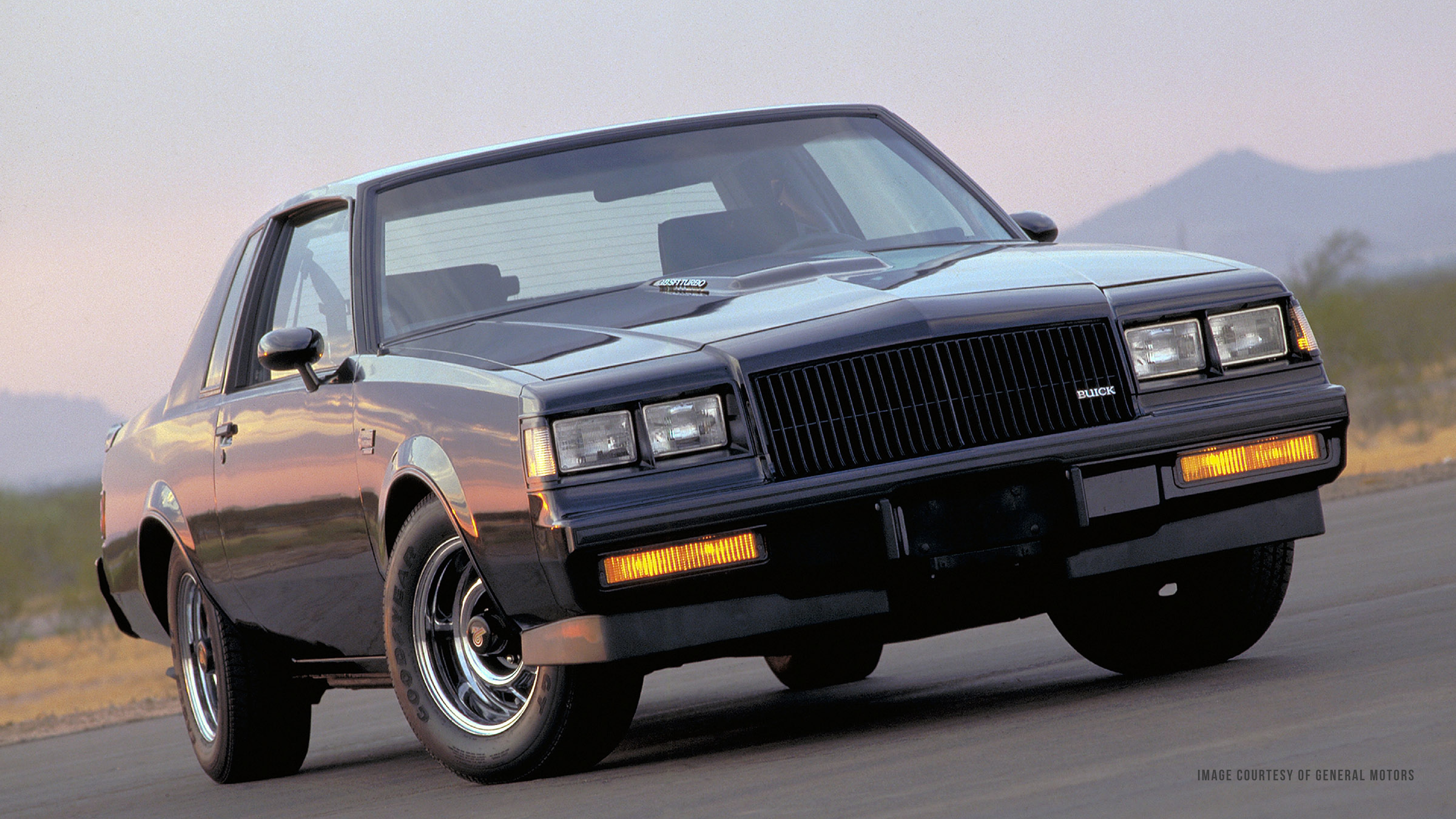 1987 Buick Regal Grand National - image courtesy of General Motors