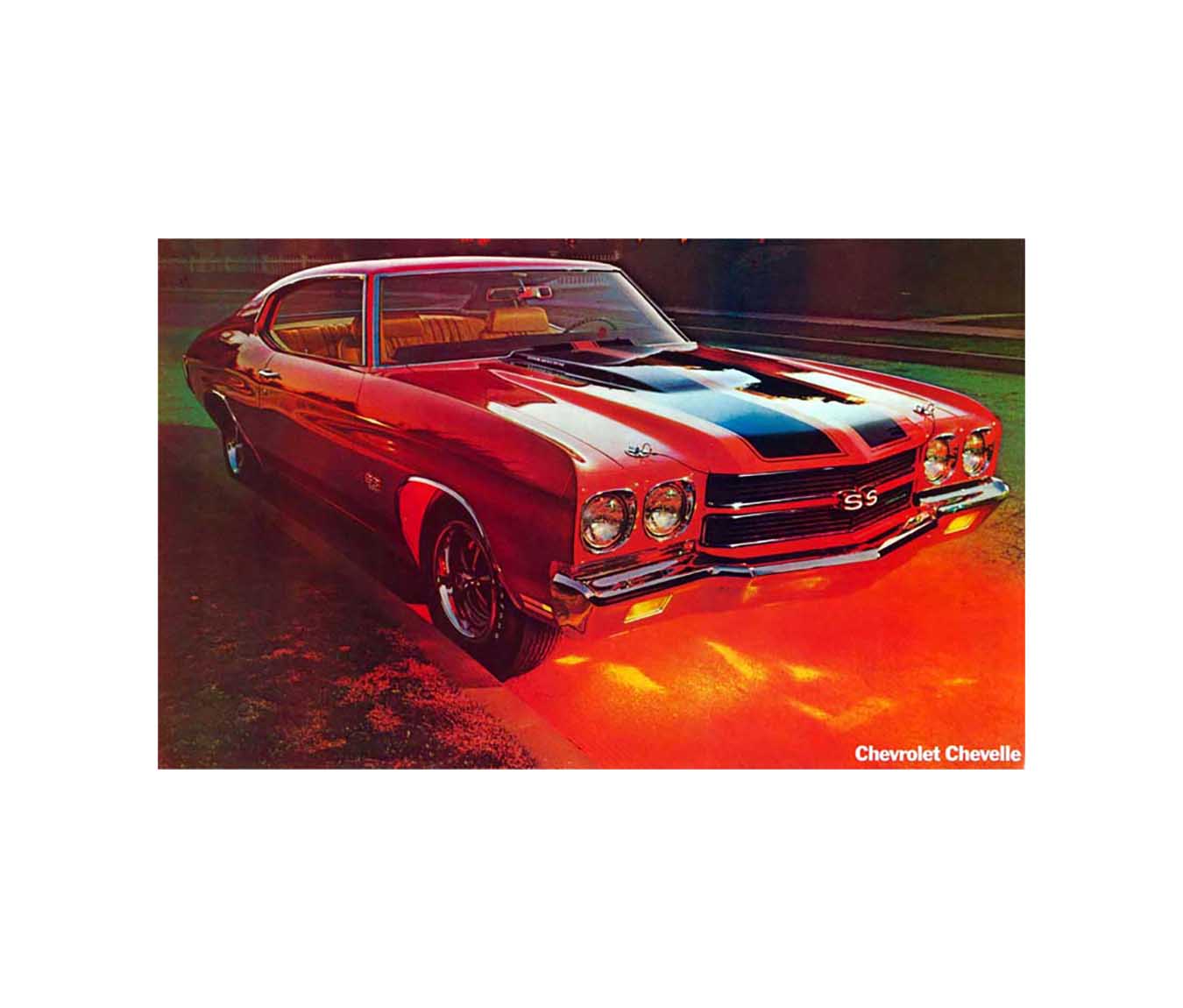 1970 Chevrolet Chevelle Poster - Over-Drive Magazine