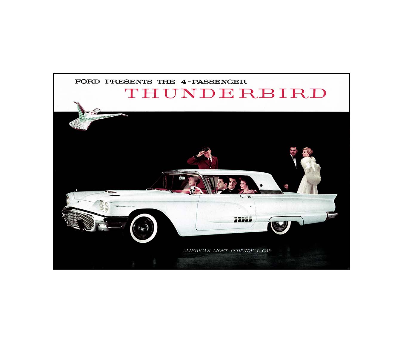 1958 Ford Thunderbird Deluxe Brochure OverDrive Magazine